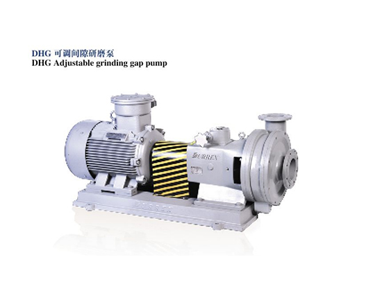 DHG Adjustable grinding gap pump