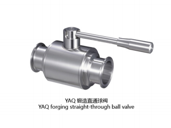 YAQ small valve body forging sanitary ball valve