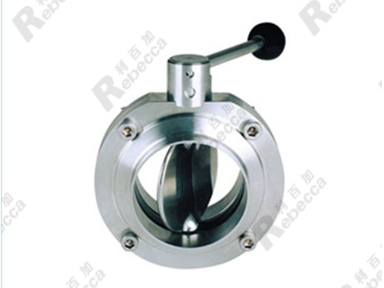 Welding manual butterfly valve