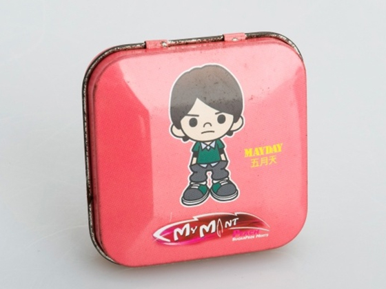 Minst Tin with Plastic Dispenser 