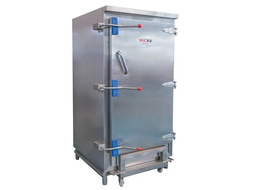 Trolley Food Steamer Cabinet 
