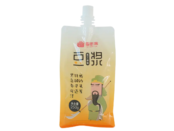250g soy milk eight-side sealing spout bag