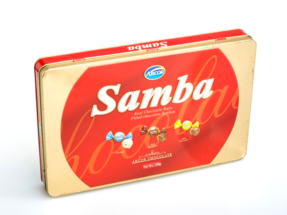 Rectangular Candy Tin Box 