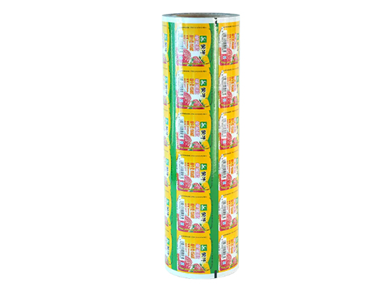 Yogurt PS cup sealing film