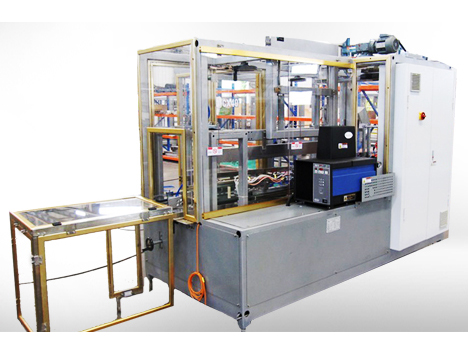 Hot-melt glue carton erector