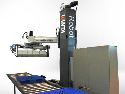 Single Column Robot Palletizer