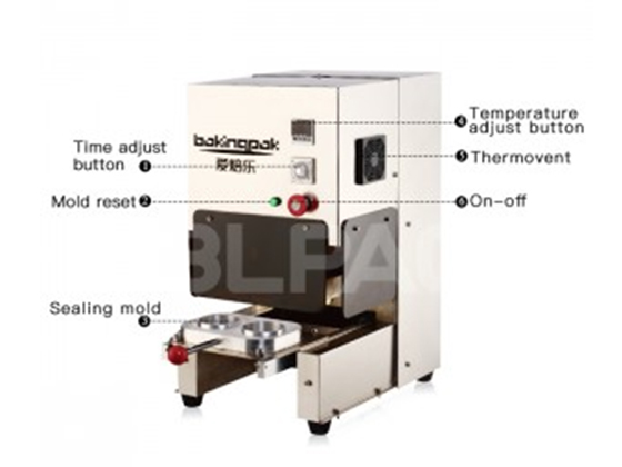 Manual Electrical Aluminum Foil Container Sealing Machine