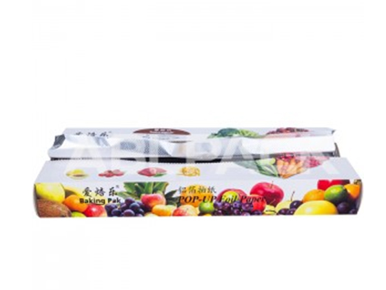Pop-up Aluminum Foil Papers for Bakery and Catering