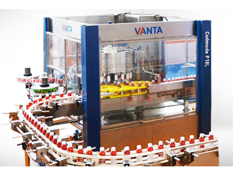 Hot melt glue labeling machine