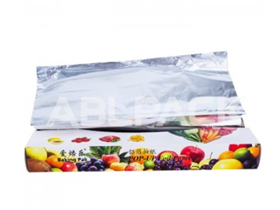Pop-up Aluminum Foil Papers for Bakery and Catering
