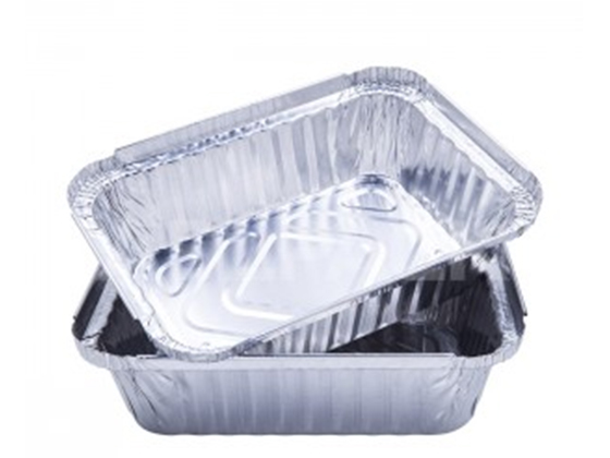 WAP0650 Disposable Rectangular Aluminum Foil Tray for Bakery and Catering