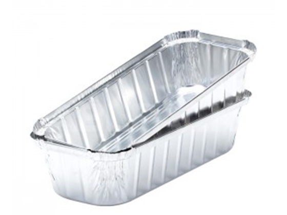 WAP0650 Disposable Rectangular Aluminum Foil Tray for Bakery and Catering