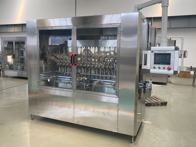 Cooking Edible Olive Coconut Oil Filling Line with PLC Control
