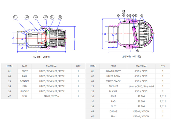 Foot Valve