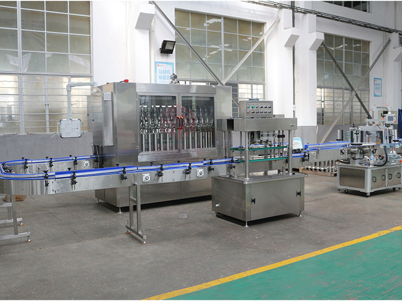 Cooking Edible Olive Coconut Oil Filling Line with PLC Control