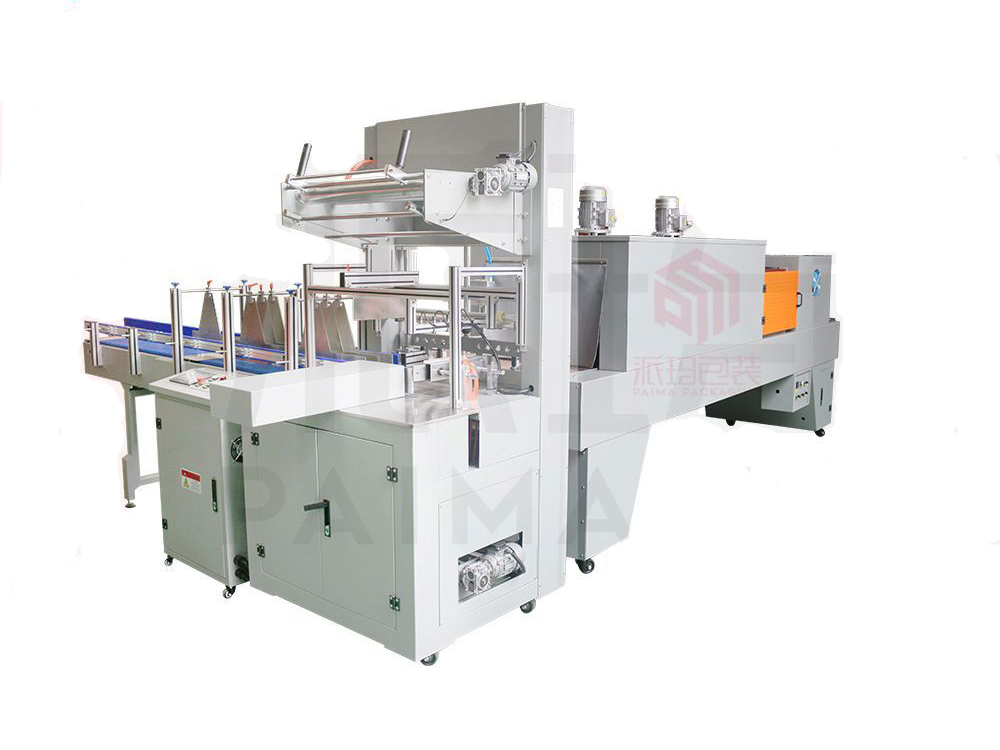 Automatic PE Film Shrink Wrapping Machine for Versatile Bottles