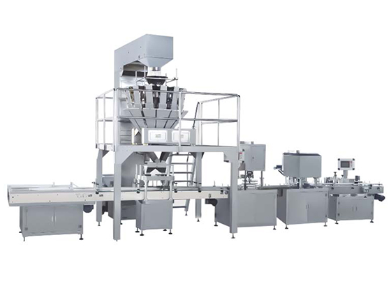 Bottle packaging line