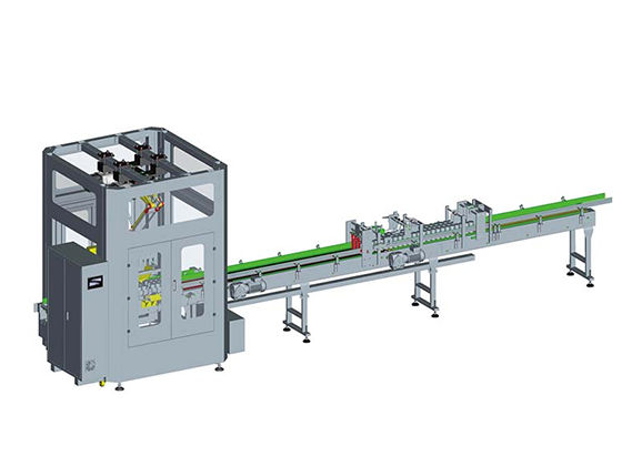 Palletizing and packaging system
