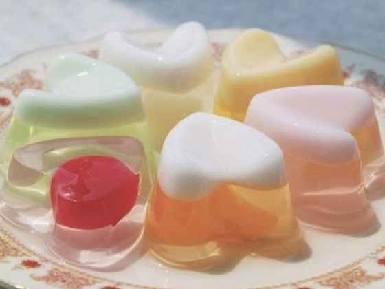Stabilizer system for jelly and pudding