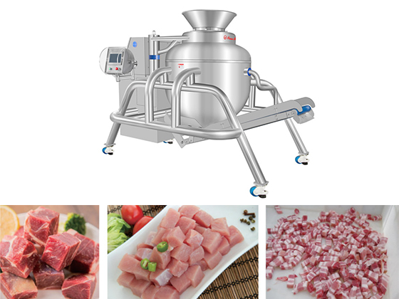 High Speed Three-Dimensional Centrifugal Roller Dicing Machine