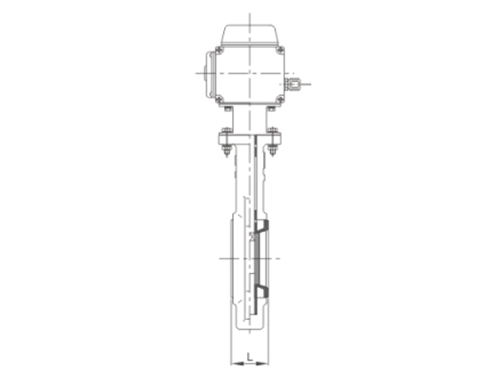 Electric Wafer-type Soft Sealed Butterfly Valve DN65