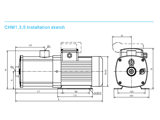 Electric Water Pump---CHL4-40LSWSC 
