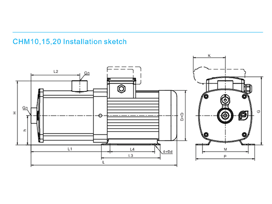 CHM15-2 Horizontal multistage centrifugal pump