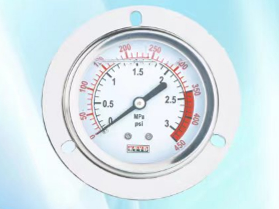 Tubular pressure gauge, 3MPa