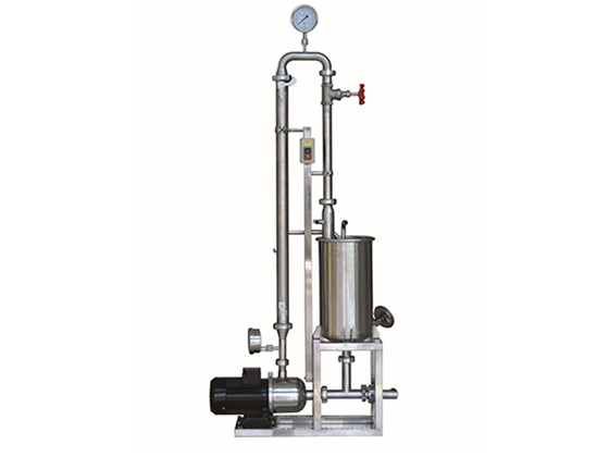 Single-tube organic tubular (ceramic) membrane experimental equipment