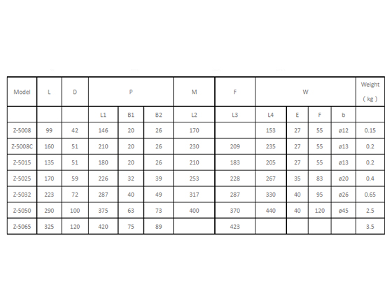 Plastic pipe flowmeter Z-5050
