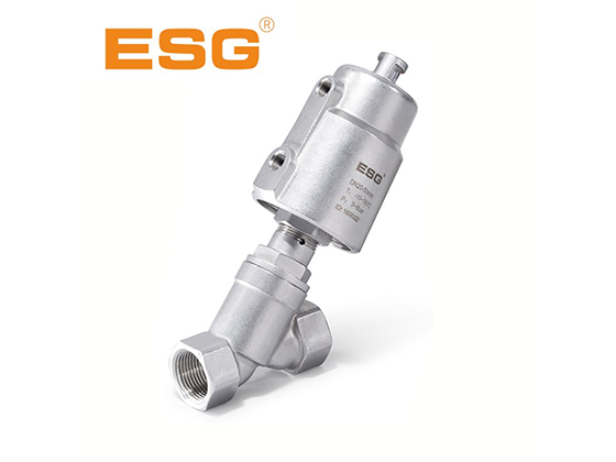 100 Series Pneumatic Angle Seat Valve