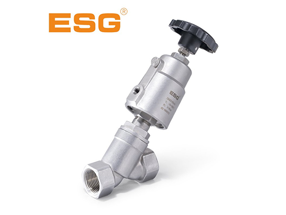 100 Series Pneumatic Angle Seat Valve