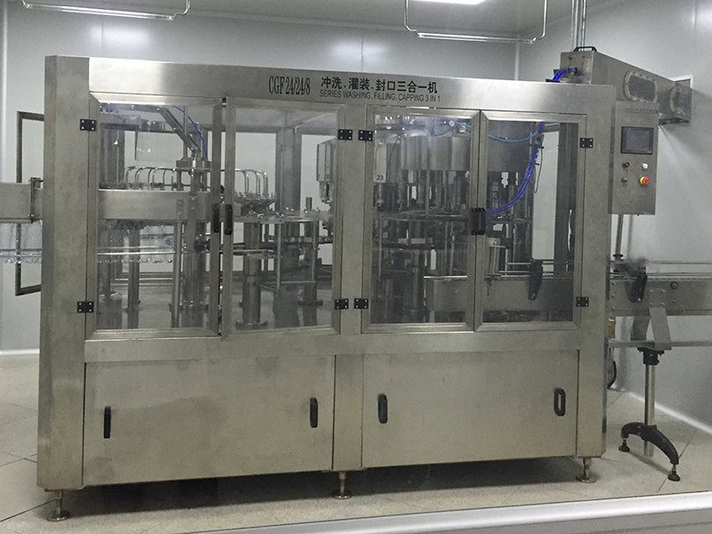 Fully Automatic Bottled water filling machine CGF24-24-8