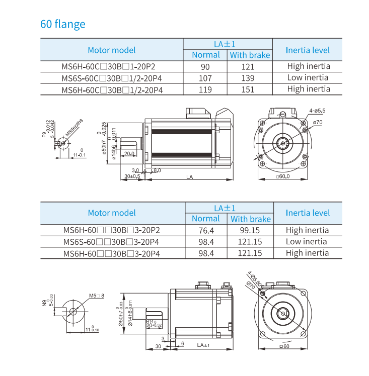 MS6H-60  CS/CM30B (Z)1/2  servo motor AC220