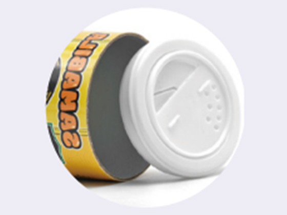 Shaker Lid Paper Can