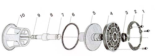 4 end locking plate