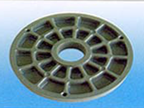 Pressure withstood plate made of aluminum