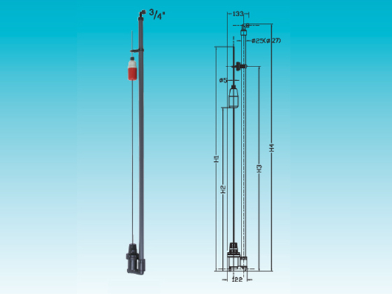 Brine Valve/Brine well 454-1(Pipe diameter Φ 27)