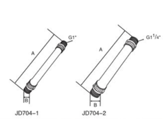 Automatic intake & exjaist JD704-1 JD704-2