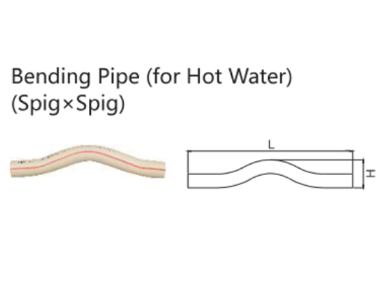 Bending Pipe (for Hot Water)(spigxspig)  8010070467  DN(MM)   20