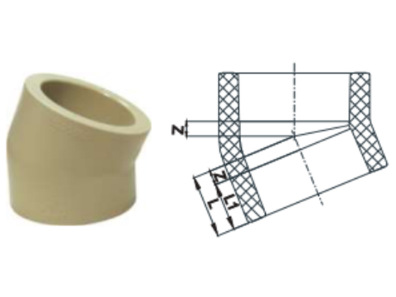 22.5° Elbow (Soc×Soc)  8010071178 DN(MM) 32