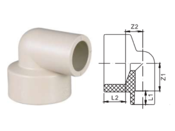 90° Reducing Elbow (Soc×Soc) 8010070198 DN(MM) 40×32	