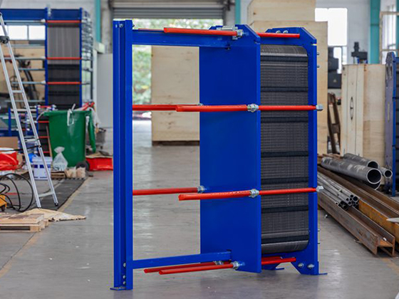 TG150 model heat exchanger