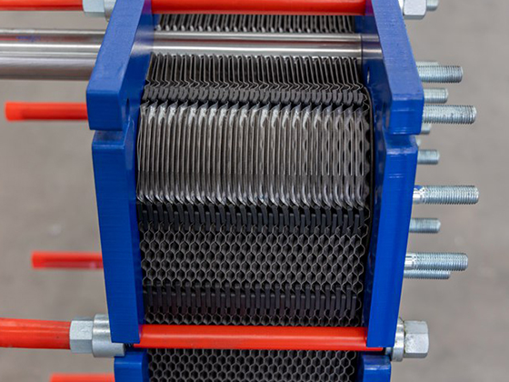 TG100 model heat exchanger
