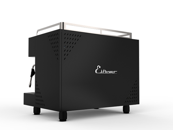  AMALFI  Commercial Coffee Machine with Steaming - EST300（BACK-BLACK）