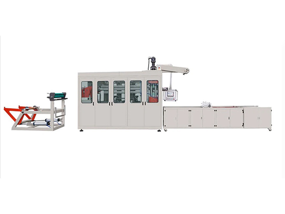 Ice Cream Cup Plastic Thermoforming Machine
