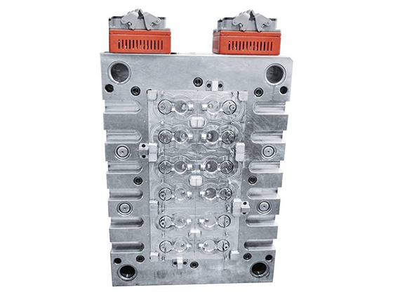 12CAV M24 flip top cap in mould closing(IMC) mould, hot runner,unscrew