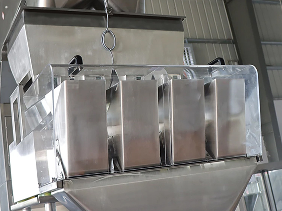  Solid Filling Machine (Linear 4 heads weigher)