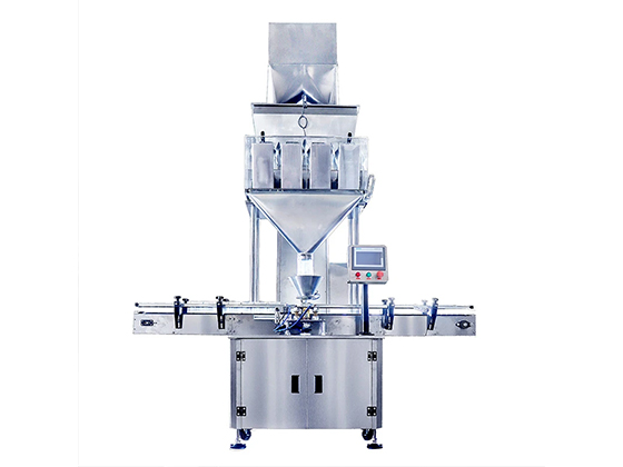 Solid Filling Machine (Linear 4 heads weigher)