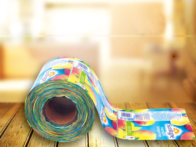 Shrink film label